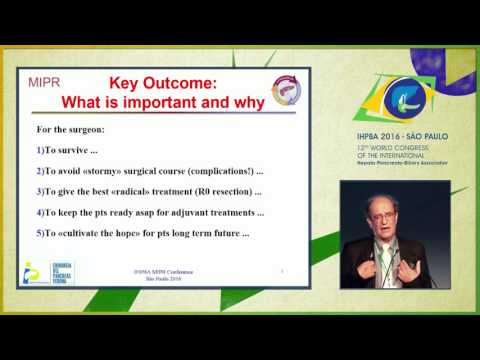 MIPR Conference: Identifying Key Outcome Metrics in pancreatic Surgery - Claudio Bassi 
