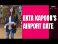 Ekta Kapoor Pictured With Fans At The Airport