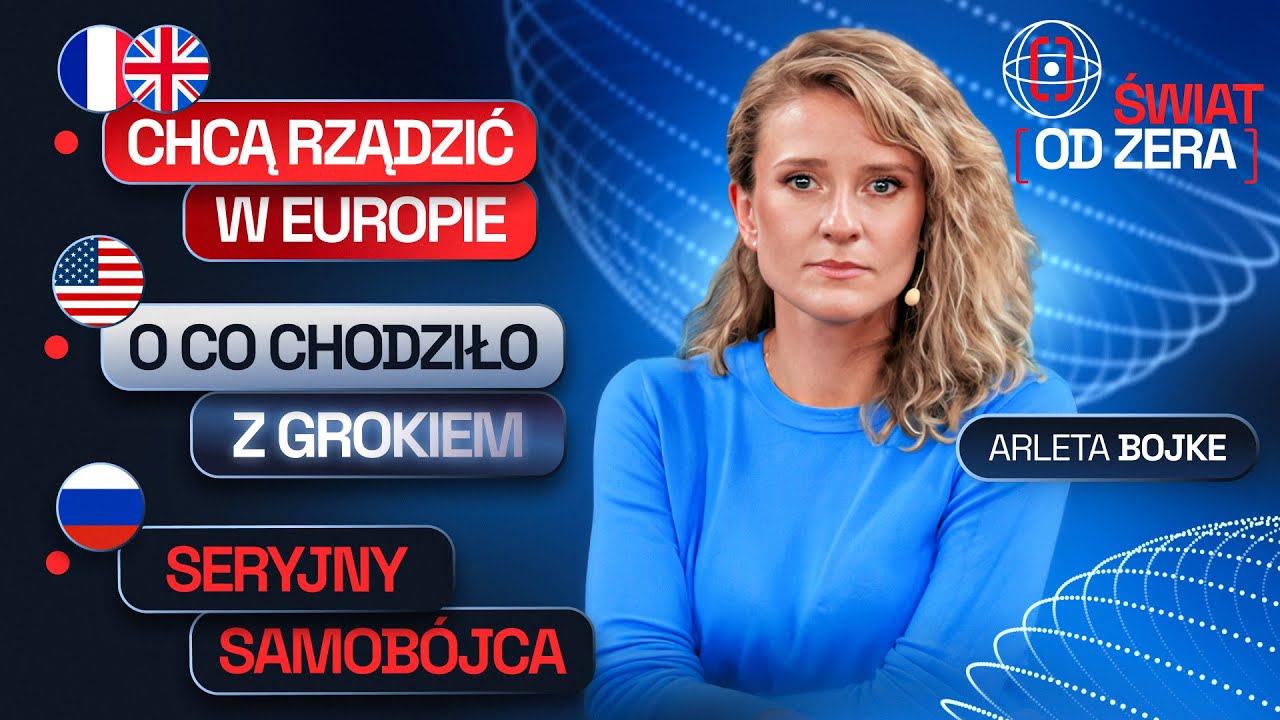 SUPERSOJUSZ MACRON-STARMER, GROK LUSTREM SPOŁECZNYM, WPADKA SŁUŻB W SZWECJI | ŚWIAT OD ZERA #64