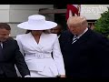 Viral video: Melania refuses to hold Donald Trump's hand