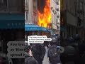 Fire breaks out in Paris as Block Everything protests spread - 00:33 min - News - Video