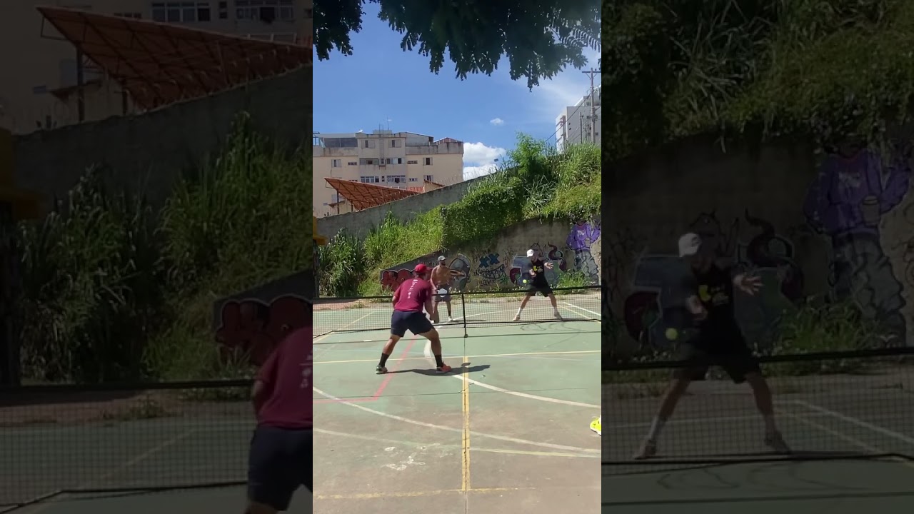 Técnica ou sorte ? #pickleball