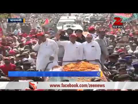 Akhilesh Yadav conducts roadshow in Varanasi                                                                                                                                                            