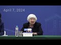 LIVE: US Treasury Secretary Janet Yellen visits China’s Peking University  - 04:06 min - News - Video