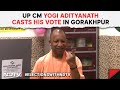 Lok Sabha Elections Phase 7 | UP CM Yogi Adityanath Cast His Vote At Polling Station In Gorakhpur