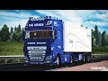 DAF XF 116 DEVRIES + TRAILER ETS2 1.36.x DX11