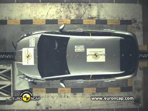 Видео краш-теста Citroen Ds5 с 2011 года