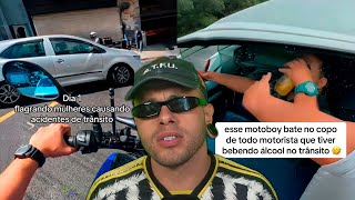 é por isso que todo motoqueiro q faz motovlog é maluco