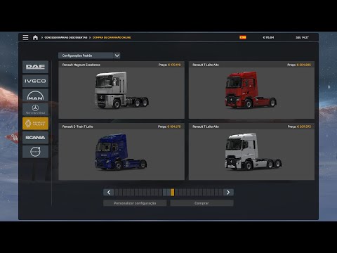 ALL TRUCKS AT THE DEALER ETS2 31 12 2024 1.0 1.53