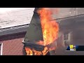 SkyTeam 11 over a fire in Fells Point  - 01:25 min - News - Video