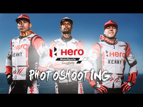 BTS of the Photoshooting of Heromotorsports before the Rally Dakar