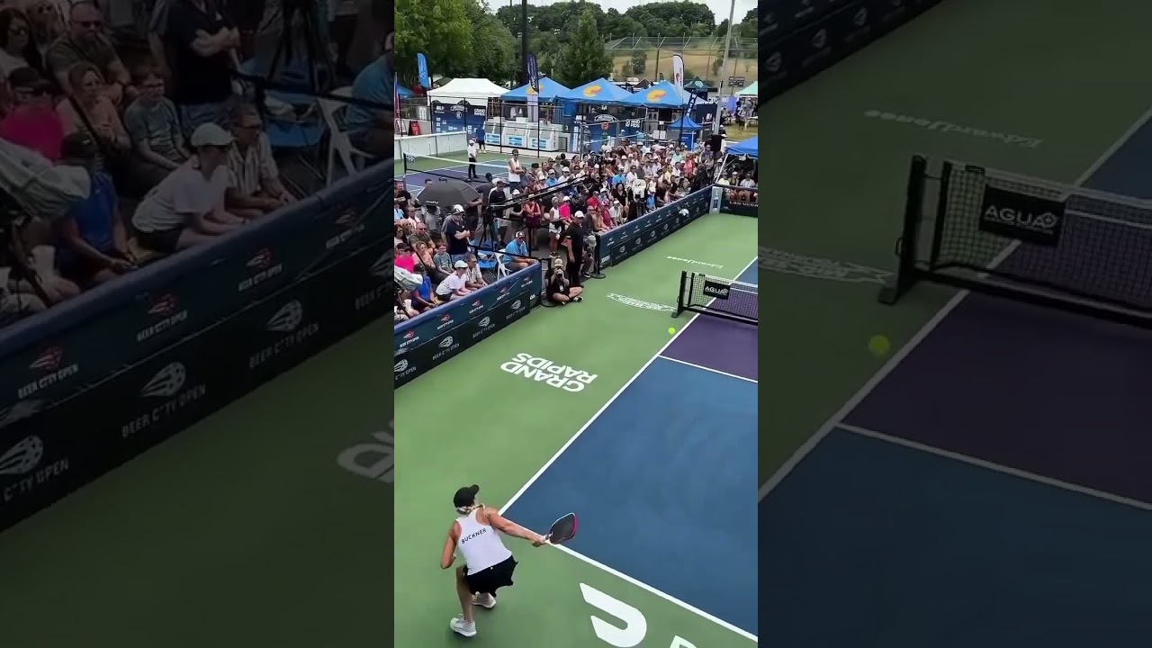 POV: you hit this passing shot to win the match 🤩.......🎥: @MajorLeaguePickleball #shorts