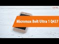 Распаковка смартфона Micromax Bolt Ultra 1 Q437/ Unboxing Micromax Bolt Ultra 1 Q437