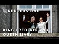 LIVE: King Frederik and Queen Mary visit Danish Parliament