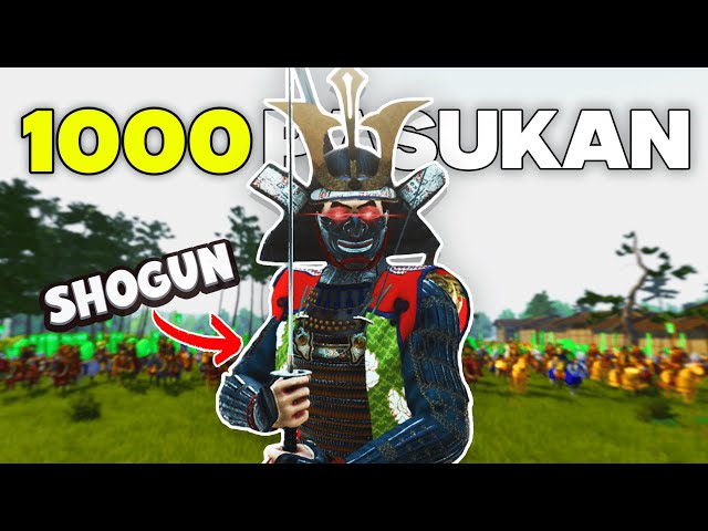 Gue Menjadi SHOGUN Dan Memimpin 1000+ PASUKAN Di Bannerlord 2 Shokuho Mod (END)
