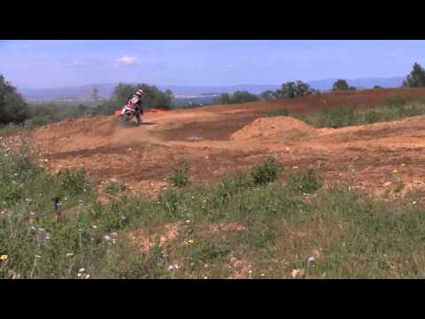 Ken de Dycker going wild on a KTM 125cc model 2014 