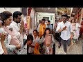 Ram Charan & Upasana Seek Blessings with Baby Klin Kaara @ Mahalaxmi Temple in Mumbai