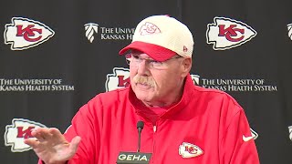 Kansas City Chiefs head coach Andy Reid on facing Buffalo Bills, Josh Allen