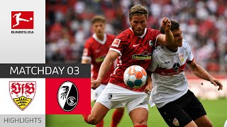 VfB Stuttgart — SC Freiburg 2-3 | Highlights | Matchday 3 – Bundesliga 2021/22