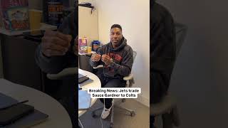 Greg is HYPED about the Colts getting Sauce Gardner 🚨👀