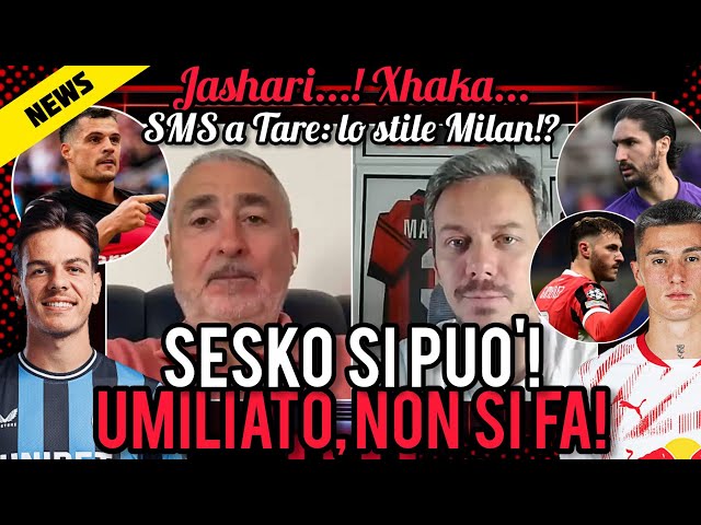 📣SESKO SI PUÒ🤔MISTERO JASHARI😱SAREBBE TREMENDO😡UMILIATO⚠️LO STILE MILAN?📱SMS A TARE👀SICURI AL MILAN