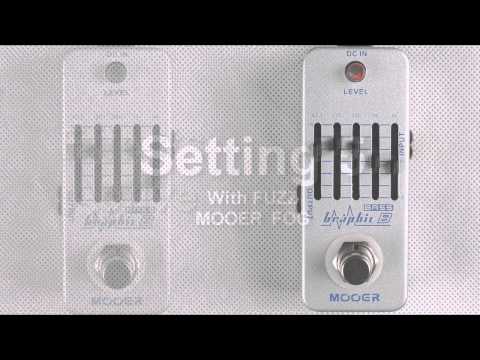 Mooer Audio Graphic B 5 Band Bass Equalizer Pedal