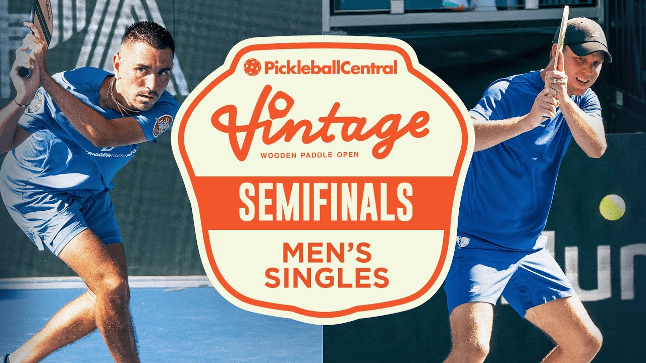 Gabriel Joseph v Christopher Haworth at the Pickleball Central Sacramento Vintage Open