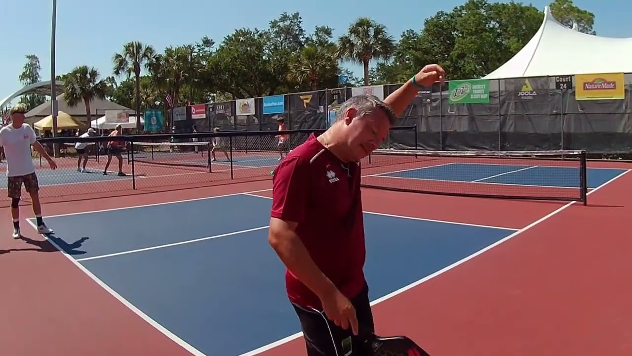 Quarter Final Match; MEN'S AGE: 50-54 Pickleball - US OPEN 2024