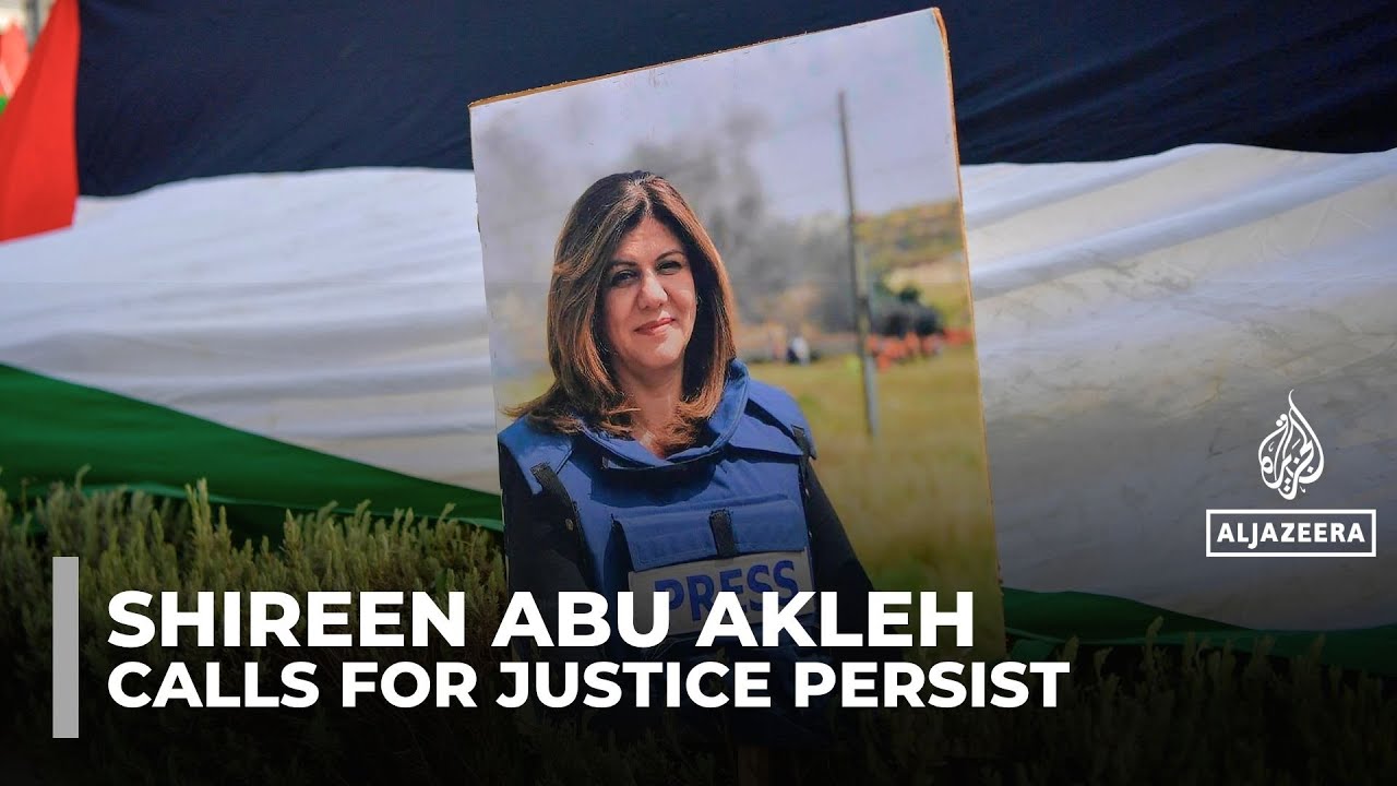 Palestinian journalist Shireen Abu Akleh honoured in London as calls for justice persist