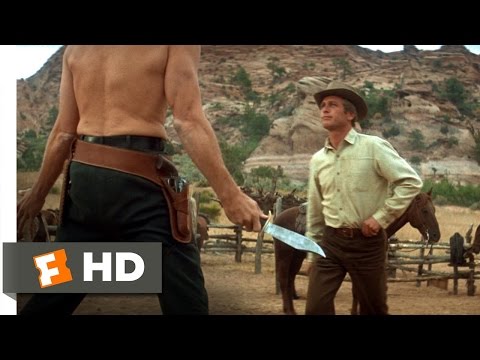 Butch Cassidy and the Sundance Kid 1969 Knife Fight 
