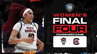 South Carolina vs. NC State - Final Four NCAA tournament extended highlights