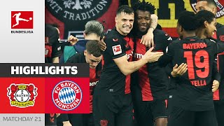 Bayer Remain Undefeated! | Bayer Leverkusen — FC Bayern München | Highlights | MD 21 – Bundesliga