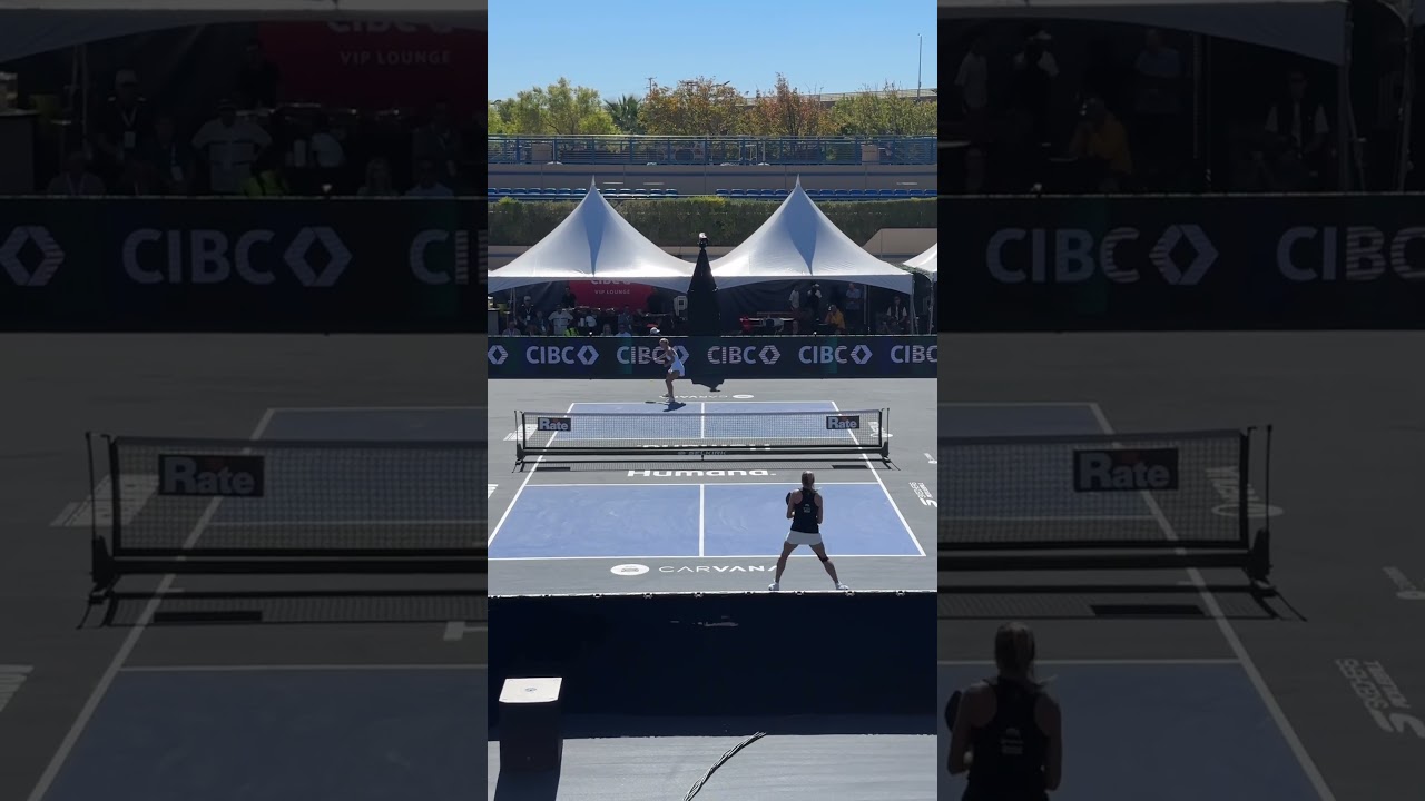 Kate Fahey is on FIRE 😧 Phenomenal pickleball 🔥