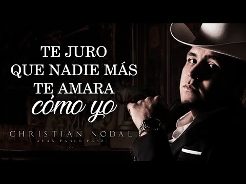 (LETRA) ¨MI ETERNO AMOR SECRETO¨ - Christian Nodal (Lyric Video)