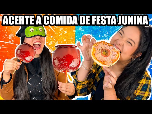 QUEM ACERTAR A COMIDA DE FESTA JUNINA VENCE | Blog das irmãs