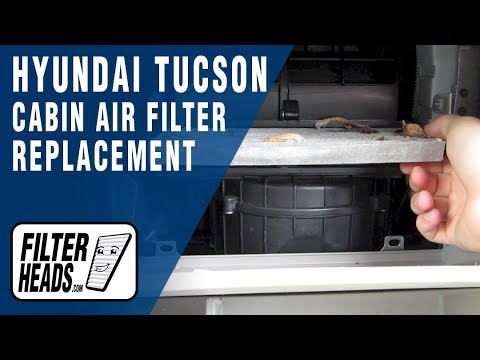 HYUNDAI Tucson - (Halla Mfg Cooling System) Cabin Air Filter Replacement