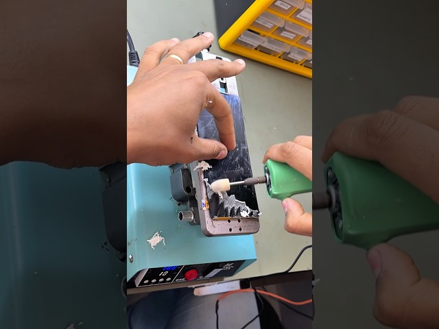 Processo de recuperação da tela troca do vidro s20fe mantendo a tela original #trocadevidro  #s20fe