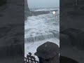 Huge waves from Storm Kathleen wash over England, Isle of Man