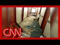 Violent storm batters cruise ship and floods hallways