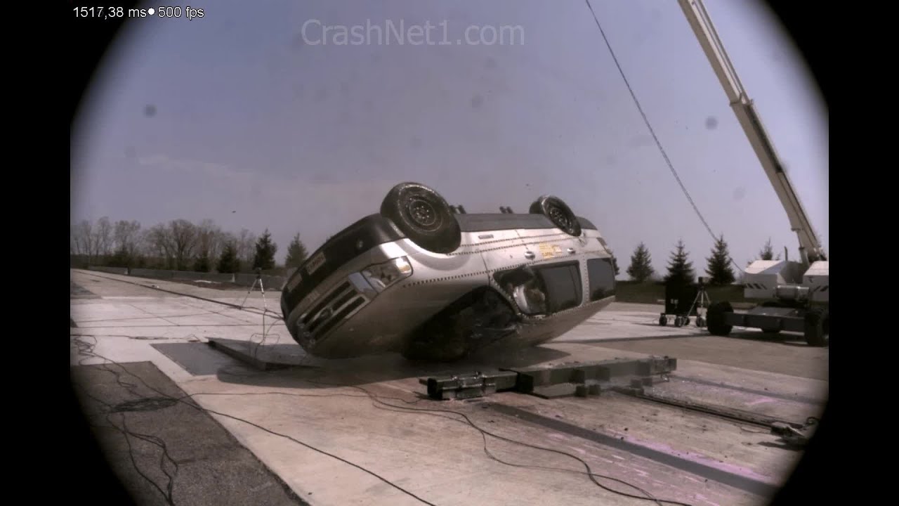 Ford excursion crash test video #5