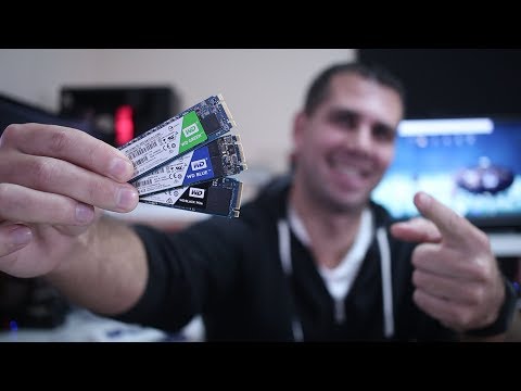 video WD 2T Blue 3D NAND SATA SSD