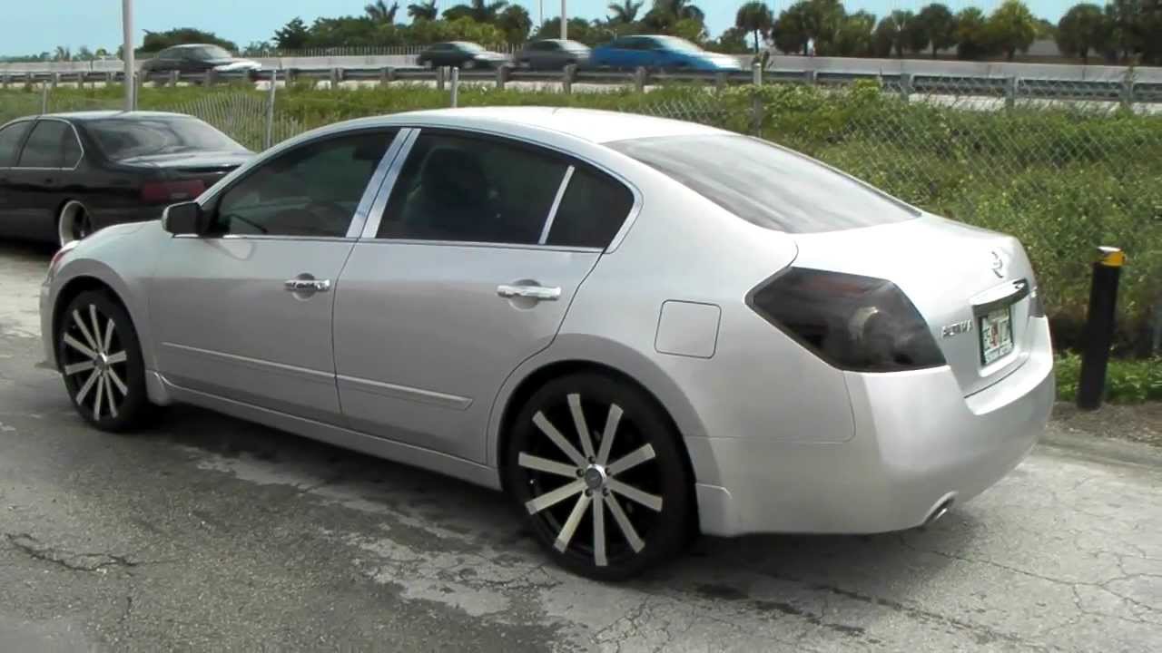 2012 Nissan altima with 20 inch rims #9