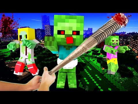 realistic minecraft zombie apocalypse