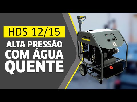 Lavadora de Alta Pressão Cage HDS 12/15 8200W 220V Karcher - Vídeo explicativo