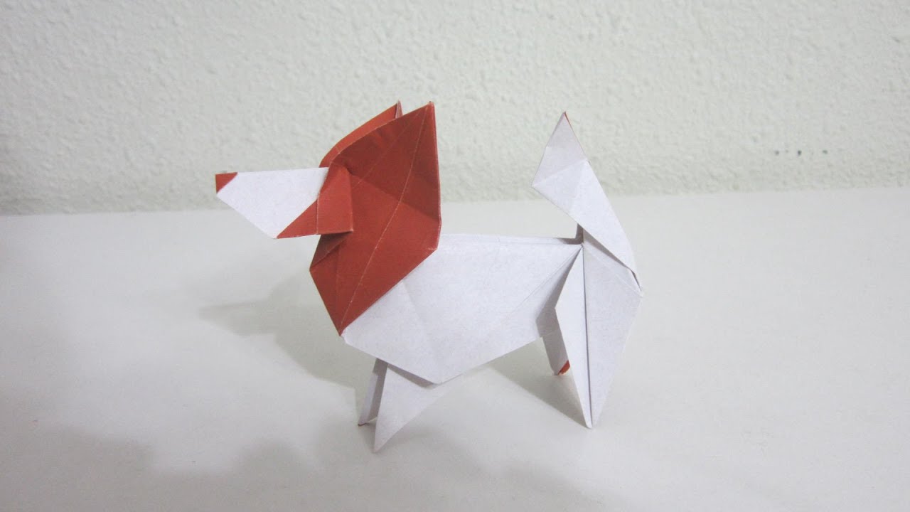 INTRODUCTION - Origami Dog (The Papillon) - YouTube