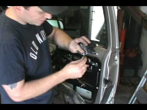 GMC / Chevy Door lock actuator & window fix - YouTube 2007 ford taurus power window wiring diagram 