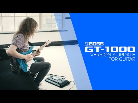 video Boss GT-1000 Guitar Effects Processor