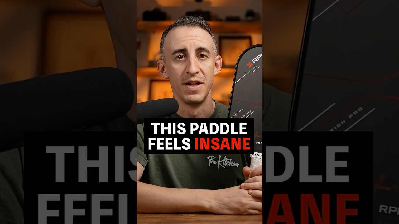 This paddle just FEELS different...