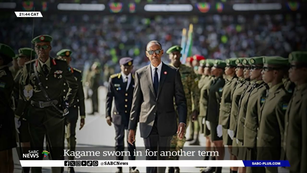 Rwanda's President Paul Kagame sworn in for another term