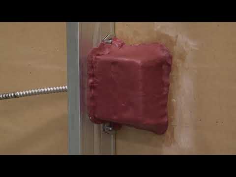 How to Install a FireStop Putty Pad